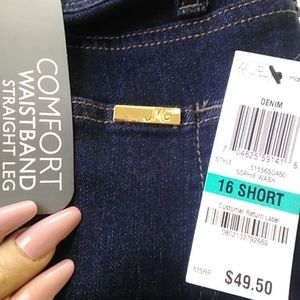 NWT JMC Indigo Straight leg Jeans